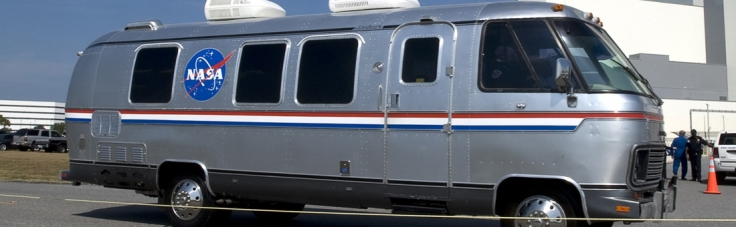 NASA's Airstream Excella Motorhome - Airstream Glamping in Devon